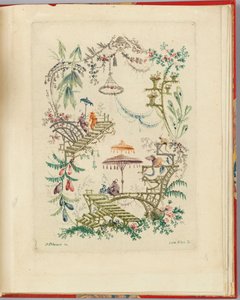Ornamentontwerp uit "Nouvelle suite de cahiers chinois a l