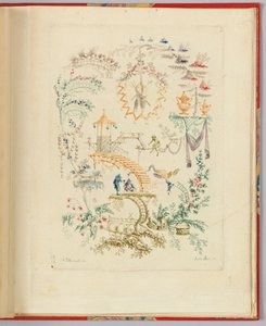 Ornamentontwerp uit "Nouvelle suite de cahiers chinois a l