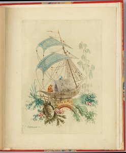 Ornamentontwerp uit "Nouvelle suite de cahiers chinois a l