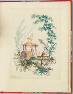 Ornamentontwerp uit "Nouvelle suite de cahiers chinois a l