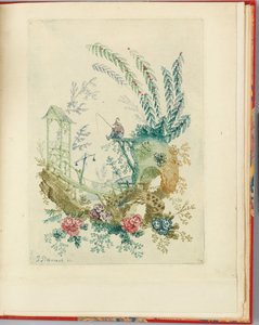 Ornamentontwerp uit "Nouvelle suite de cahiers chinois a l
