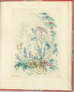 Ornamentontwerp uit Nouvelle suite de cahiers chinois a l
