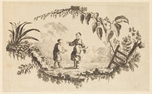 Plaat, uit "Recueil de Plusieurs Jeux d