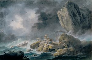 Storm en schipbreuken