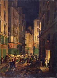 Aankomst van Louis-Philippe (1773-1810) in het Palais-Royal, 30 juli 1830, naar een schilderij van Horace Vernet, 1836