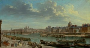 Uitzicht op Parijs met het Ile de la Cité