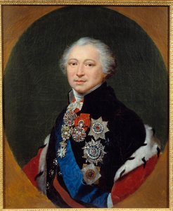 Portret van Prins Alexander Borisovich Kourakin door Jean Baptiste Regnault