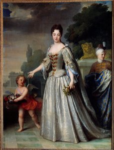 Portret van Marie Adelaide van Savoye, hertogin van Bourgondië, dauphine van Frankrijk