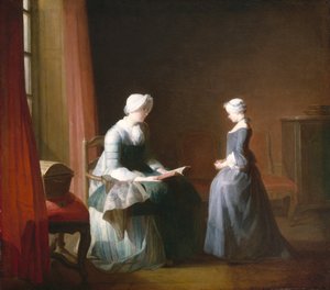 De goede opvoeding, c.1753
