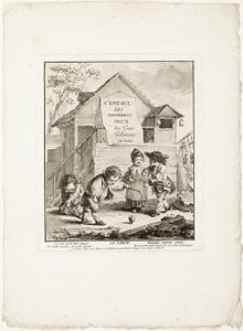 Paardenschoenen, uit De spelen van de Urkers van Parijs door Jean Baptiste Tilliard I
