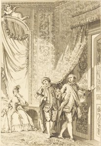 Le magnifique door Jean Baptiste Tilliard after Jean Honoré Fragonard