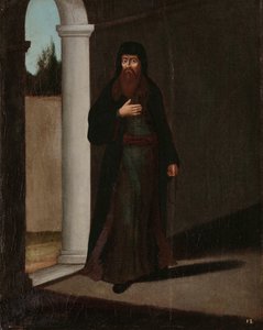 Een Griekse priester door Jean Baptiste Vanmour (workshop of)