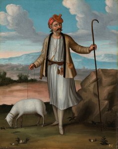 Albanese herder door Jean Baptiste Vanmour (workshop of)