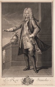 Stanislaw I Leszczynski 1677-1766, koning van Polen, 1705 door Jean Baptiste van Loo