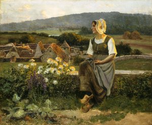 Een Peinzend Moment door Jean Beaudoin