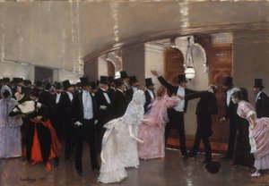 Ruzie in de gangen van de Opéra