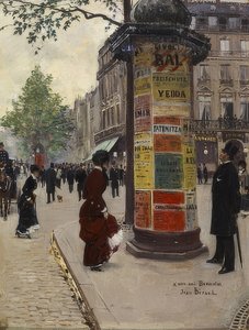 Parijse kiosk. 1880-82