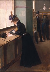 Onbekend beeld door Jean Beraud