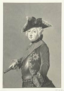 Portret van Friedrich Wilhelm III door Jean Bernard