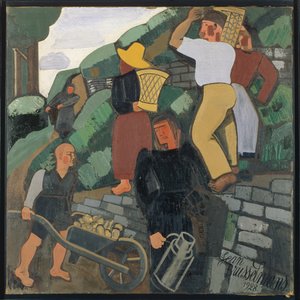 Boeren door Jean Brusselmans