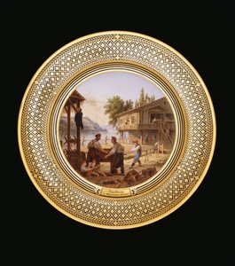 Corderie, c.1820-35 door Jean Charles Develly