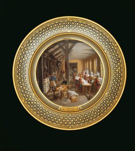 Papeterie, ca. 1820-35 door Jean Charles Develly