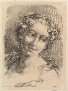 Hoofd van een vrouw, 1748-69