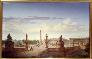 De Place de la Concorde gezien vanaf het terras aan het water