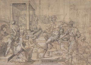 Amya Verzoekt Faustus om de Voogdij over Sint Mamas, ca. 1543