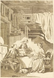 De Valk door Jean Dambrun and Jean Baptiste Tilliard after Jean Honoré Fragonard