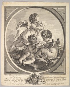 Lucht, ca. 1748 door Jean Daullé