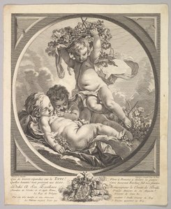 Aarde, ca. 1748 door Jean Daullé