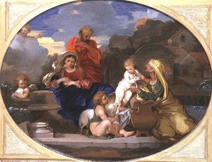 De Heilige Familie door Jean Dubois