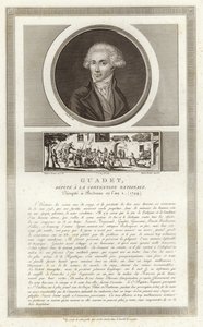 Portret van Marguerite-Elie Guadet