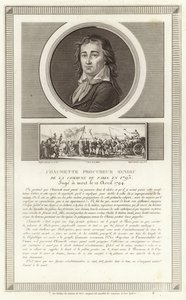 Portret van Pierre Gaspard Chaumette
