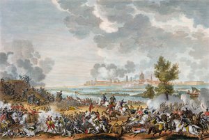 De Slag bij San Giorgio di Mantova, Italië, 29 Fructidor, Jaar 4 september 1796 door Jean Duplessis Bertaux
