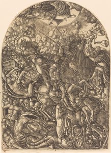 Sint Jan Ziet de Vier Ruiters