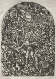De Apocalyps: De engel die de zesde bazuin blaast