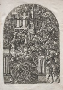 De Apocalyps: De val van Babylon, 1546-1556 door Jean Duvet