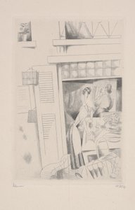 De Wasvrouw door Jean Emile Laboureur