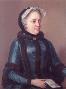 Keizerin Maria Theresia van Oostenrijk (1717-80) 1762 door Jean Étienne Liotard