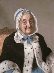 Portret van Marthe Marie Tronchin door Jean Étienne Liotard
