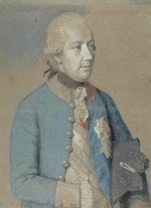 Portret van Joseph II van Oostenrijk (1741-90), Rooms-Duits keizer en later koning van Hongarije en Bohemen door Jean Étienne Liotard