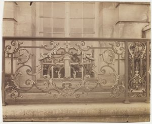 Versailles, Kasteelrestaurant door Jean Eugène Auguste Atget