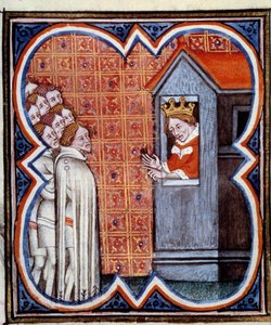 Karel II de slechte koning van Navarra door Jean Fouquet