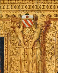 Guillaume Jouvenel des Ursins, baron de Trainel, kanselier van Frankrijk onder Karel VII en Lodewijk XI ... door Jean Fouquet