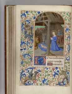 Geboorteboek van Uren, 1450-1499 door Jean Fouquet