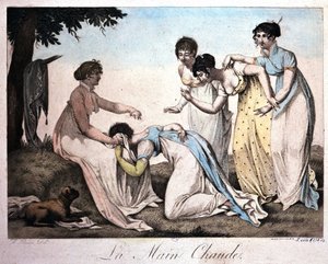 Meisjesspel: Hete Hand door Bosio v. 1820 door Jean Francois Bosio