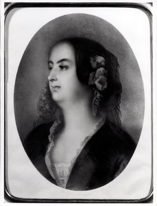 Madame Hanska (1801-82) gegraveerd door Emile Lassalle (1813-71) door Jean Francois Gigoux