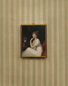 Portret van Koningin Caroline, vrouw van Koning George IV door Jean Francois Marie Huet Villiers